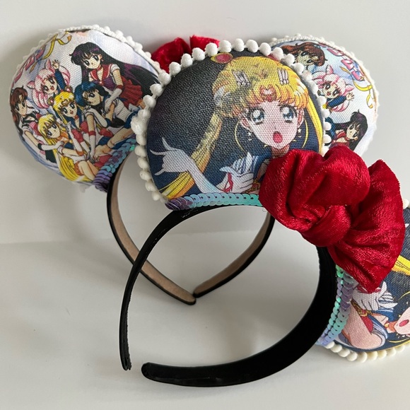 Set of 2 Sailor Moon Handmade Handbands - Picture 6 of 12